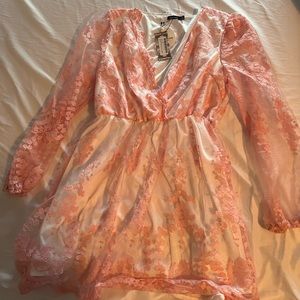 Boohoo Lace Dress NWT